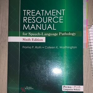 Treatment Resource Manual for Speech-Language Pathology